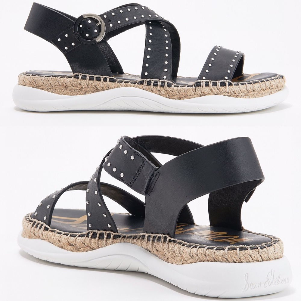 Sam Edelman ‘Janette’ Leather Stud Sandal | 8.5M - Picture 5 of 16